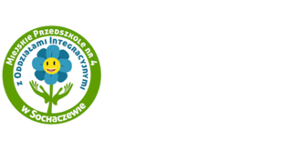 Logo Miejskiego Przedszkola Nr 4 z Oddziałami Integracyjnymi