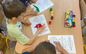 Pracowite Smerfy witają jesień (12)