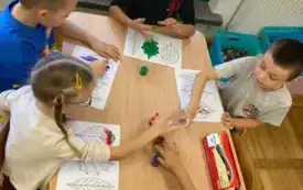Pracowite Smerfy witają jesień (8)