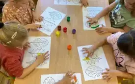 Pracowite Smerfy witają jesień (6)