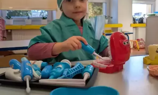Zdjęcie do Dzień Dentysty w oddziale Sprytne Liski
