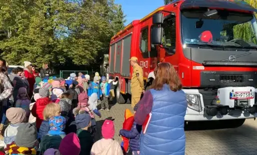 Zdjęcie do Spotkanie ze strażakami